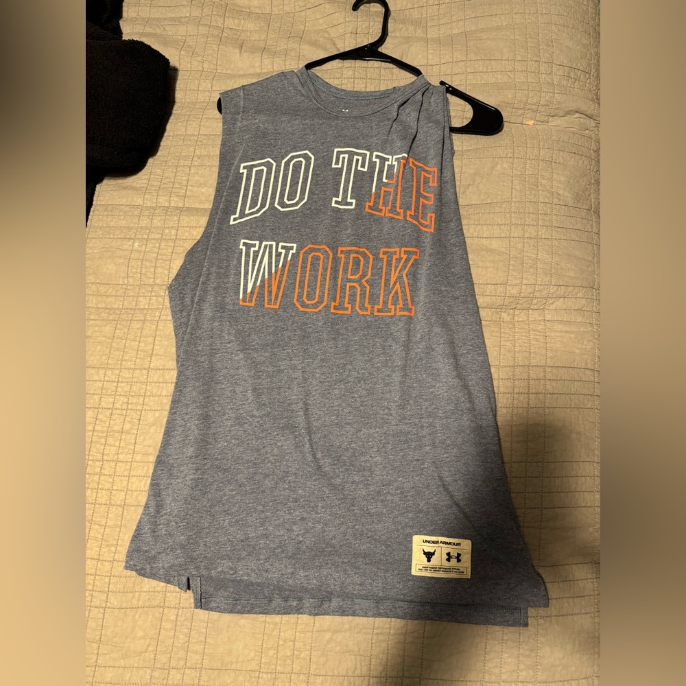Under Armour Project Rock cut off